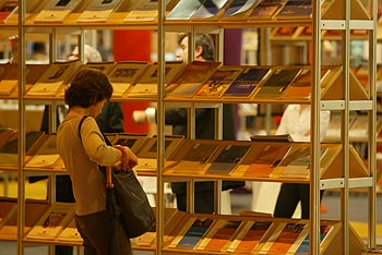 Aspecto de Liber, en el Parque Ferial Juan Carlos I de Madrid. rnrn RICARDO GUTIÉRREZ
