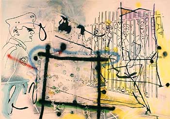 'Three New Comandments Found' (1998), de Sigmar Polke.