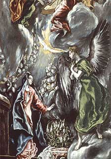  La Anunciación  es una de las obras expuestas en Nueva York.