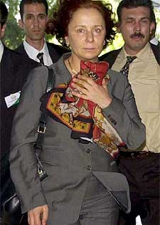 La ministra de Exteriores, Ana Palacio, ayer en Antalya (Turquía).