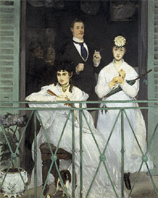 'El balcón' (1868-1869), de Edouard Manet del Musée D'Orsay.