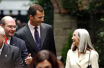 El Príncipe inaugura el Cervantes de Nueva York