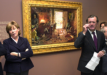 Primera celebración del cuarto centenario de 'El Quijote'