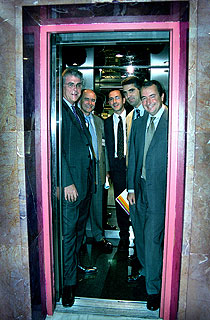 Responsables de Exceltur, Iberia, Rumbo, Solmelia.com y Barceló Destinations.