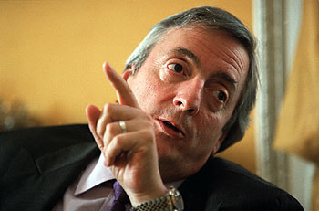 El presidente de Argentina, Néstor Kirchner, en julio pasado.