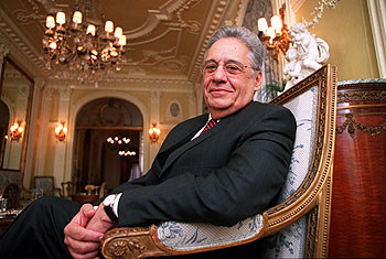 Fernando Henrique Cardoso, el pasado mes de febrero en Madrid.