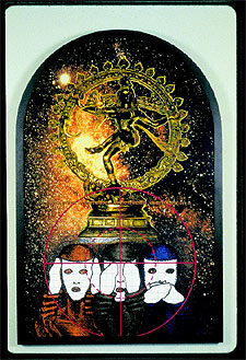 'The color wheel series first Adhyasa: Annomayakosha 23' (2000), de A. Piper.