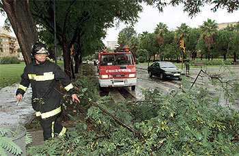 Alerta por el temporal