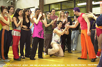 Imagen de la serie  emitida por Antena 3 Un paso adelante. 