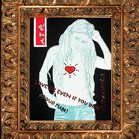 Una pieza de  Diary of a Fictional Love  (2003), de Kriszta Nagy.