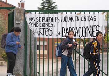 Aulas precarias en Ibi