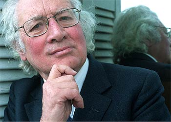 Hugh Thomas, ayer en Madrid.