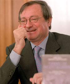 Javier Tusell, en la presentación de  Tiempo de incertidumbre. 