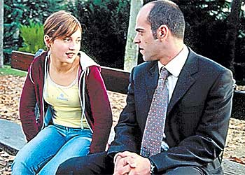 María Valverde y Luis Tosar, en una imagen de  La flaqueza del bolchevique .