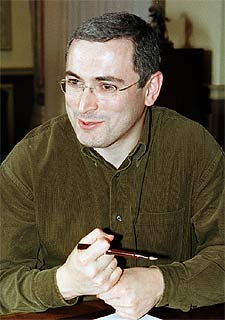 El magnate ruso Mijaíl Jodorkovski.