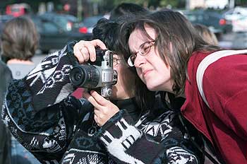 4.000 fotográfos y una modelo