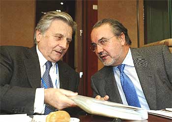 TRICHET SE ESTRENA EN BRUSELAS.