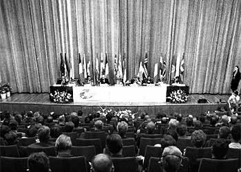 Asamblea de la Confederación Española de Cajas de Ahorro.