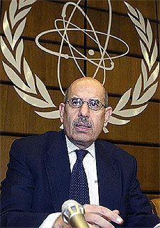 Mohamed el Baradei, el pasado febrero en Viena.