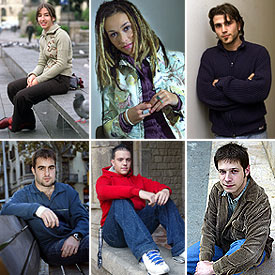 De izquierda a derecha y de arriba abajo, Mariana Boadella, Beth Rodergas, Joan Tous, Ramón Rodríguez, Francisco Arza y Josep Pedrals.rnrnMARCEL.LÍ SÀENZ  JORDI ROVIRALTA