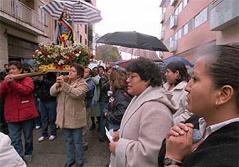 Nuestra Señora del Quinche, en Tetuán