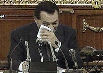 Indisposición de Mubarak