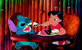 Un fotograma de  Lilo y Stich,  que Disney Channel estrenará estas próximas navidades.