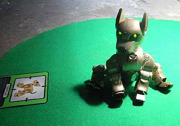  Dog 01,  una creación de la artista francesa France Cadet, uno de los dos primeros premios de Vida 6.0.