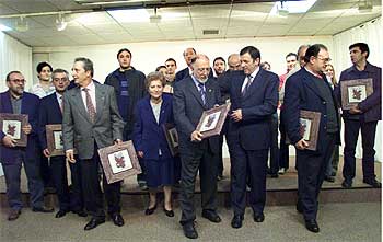 Homenaje a los socialistas que votaron la Constitución