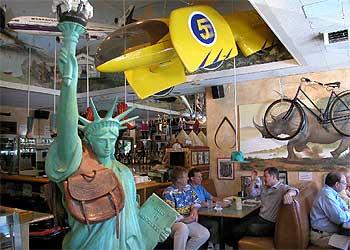 El bar Buck's, en Woodside