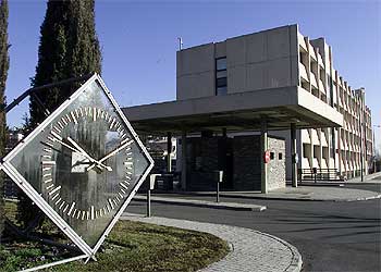 Imagen de la sede del Centro Nacional de Inteligencia (CNI), en las afueras de Madrid.