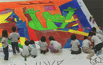 El 'Guernica' en colores