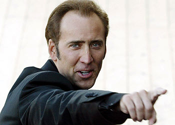 El actor Nicolas Cage.