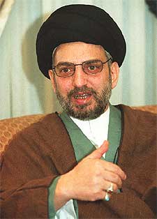 Abdulaziz Baqer al Hakim, ayer en Madrid.