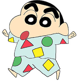 Uno de los personajes de la serie animada  Shin-Chan. 