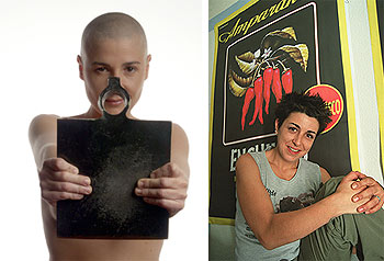 Las cantantes Mercedes Peón, a la izquierda, y Amparo Sánchez, líder de Amparanoia.rnrn ULY MARTÍN