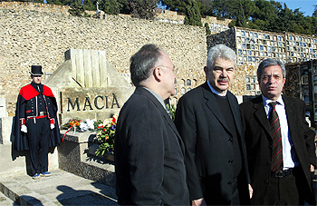 El Gobierno rinde homenaje a Francesc Macià
