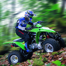 El nuevo  quad  de Kymco es ideal para iniciarse en esta especialidad.