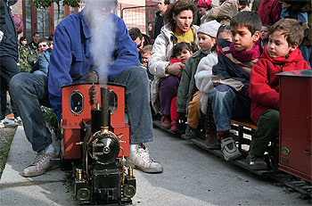 UN TREN EN MINIATURA.
