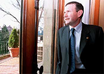 El  lehendakari  Juan José Ibarretxe.