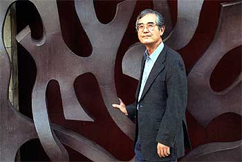 Yoji Totsuka, durante su estancia en Barcelona.