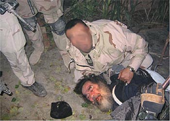 El momento de la captura de Sadam