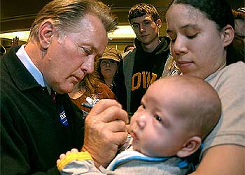 La firma del 'presidente'.