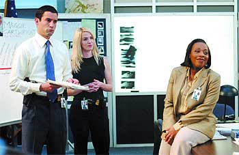 Imagen promocional de la serie  Sin rastro. 