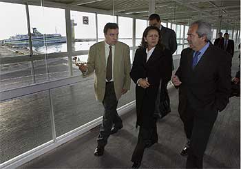 La ministra de Inmigración marroquí visita a sus paisanos