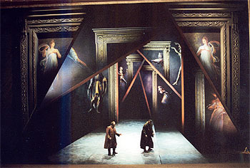 Uno de los ensayos de 'I Masnadieri', de Verdi.