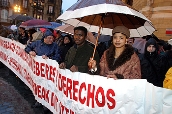 Por los derechos de los extranjeros