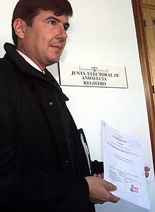 Pimentel registra Foro Andaluz