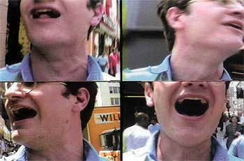 Imágenes del vídeo de Colin Cook titulado  Everything is beautiful,  de 1993.