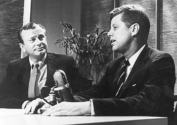 Jack Paar, con John F. Kennedy en  Tonight Show.  